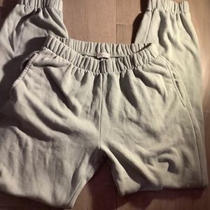 Brandy Melville sage green sweatpants